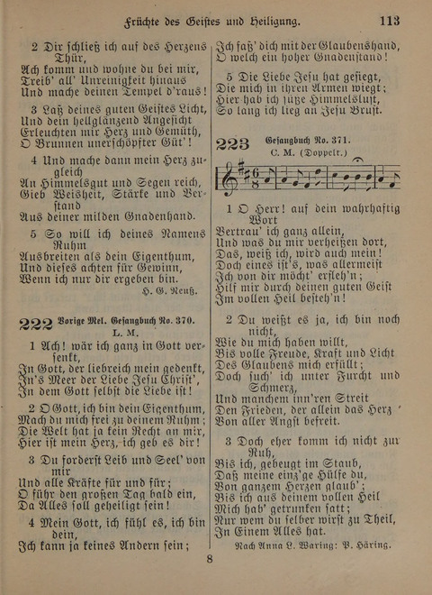 Der Neue Kleine Psalter: Zionslieder für den Gebrauch in Erbauungsstunden und Lagerversammlungen page 113