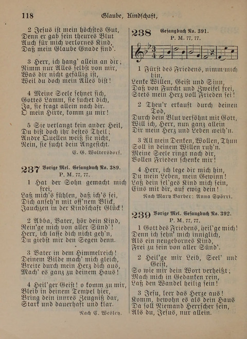 Der Neue Kleine Psalter: Zionslieder für den Gebrauch in Erbauungsstunden und Lagerversammlungen page 118