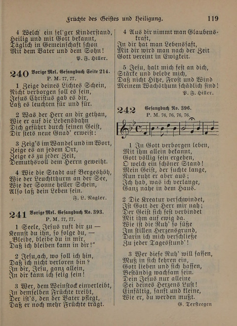 Der Neue Kleine Psalter: Zionslieder für den Gebrauch in Erbauungsstunden und Lagerversammlungen page 119