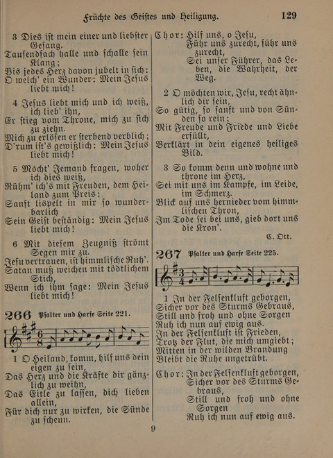 Der Neue Kleine Psalter: Zionslieder für den Gebrauch in Erbauungsstunden und Lagerversammlungen page 129