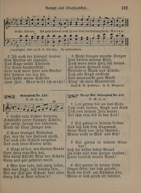 Der Neue Kleine Psalter: Zionslieder für den Gebrauch in Erbauungsstunden und Lagerversammlungen page 137