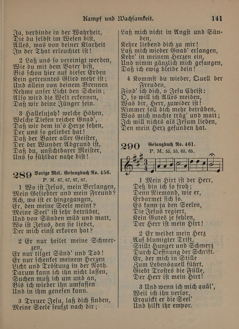 Der Neue Kleine Psalter: Zionslieder für den Gebrauch in Erbauungsstunden und Lagerversammlungen page 141