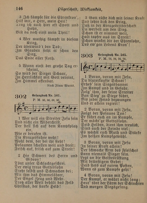 Der Neue Kleine Psalter: Zionslieder für den Gebrauch in Erbauungsstunden und Lagerversammlungen page 146