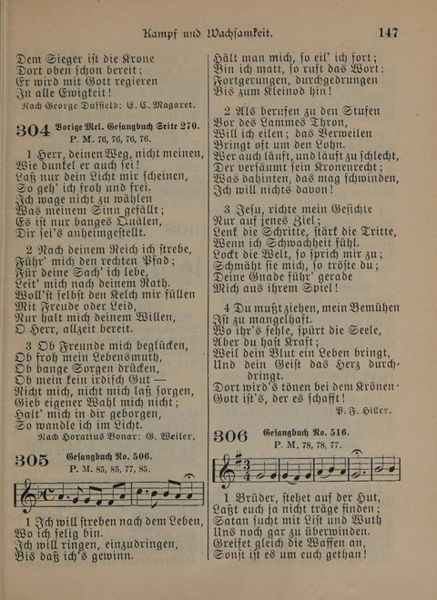 Der Neue Kleine Psalter: Zionslieder für den Gebrauch in Erbauungsstunden und Lagerversammlungen page 147