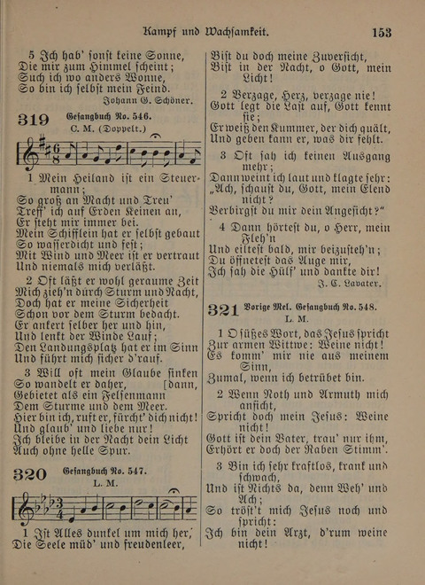 Der Neue Kleine Psalter: Zionslieder für den Gebrauch in Erbauungsstunden und Lagerversammlungen page 153