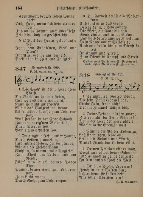 Der Neue Kleine Psalter: Zionslieder für den Gebrauch in Erbauungsstunden und Lagerversammlungen page 164