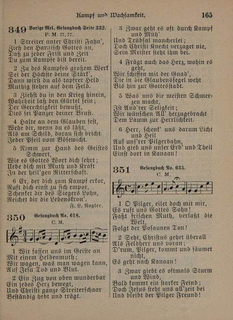 Der Neue Kleine Psalter: Zionslieder für den Gebrauch in Erbauungsstunden und Lagerversammlungen page 165