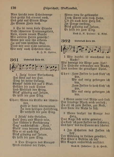 Der Neue Kleine Psalter: Zionslieder für den Gebrauch in Erbauungsstunden und Lagerversammlungen page 170