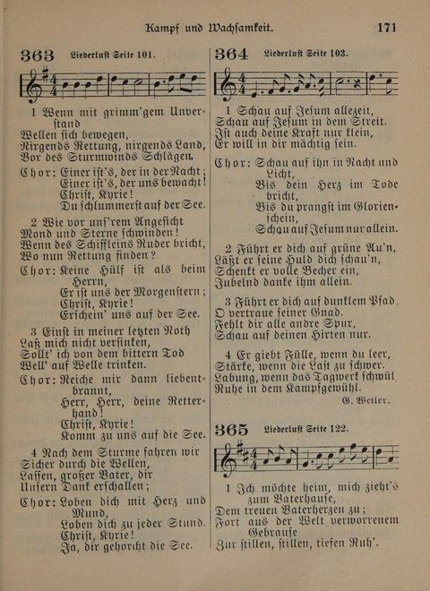 Der Neue Kleine Psalter: Zionslieder für den Gebrauch in Erbauungsstunden und Lagerversammlungen page 171