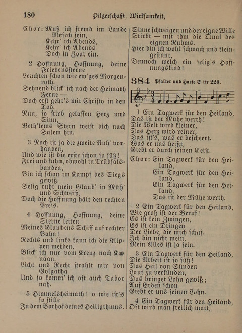 Der Neue Kleine Psalter: Zionslieder für den Gebrauch in Erbauungsstunden und Lagerversammlungen page 180