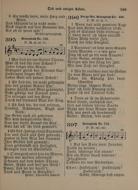 Der Neue Kleine Psalter: Zionslieder für den Gebrauch in Erbauungsstunden und Lagerversammlungen page 189