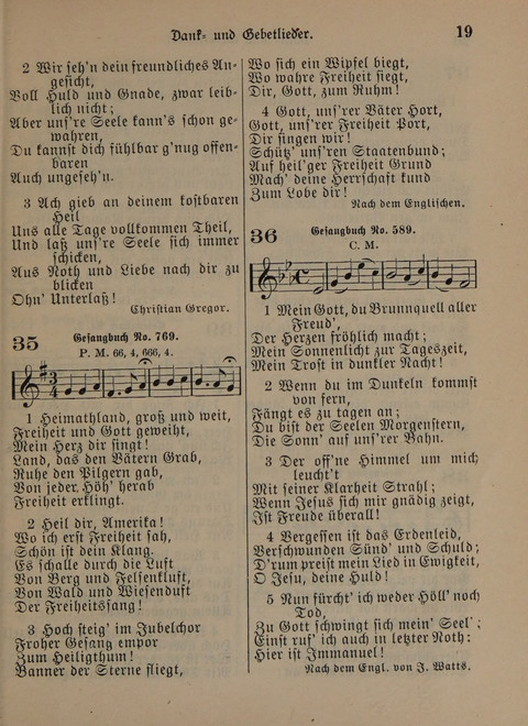 Der Neue Kleine Psalter: Zionslieder für den Gebrauch in Erbauungsstunden und Lagerversammlungen page 19