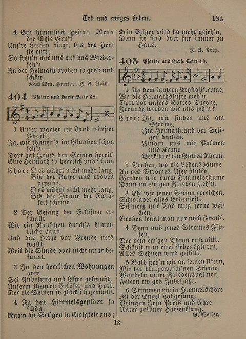 Der Neue Kleine Psalter: Zionslieder für den Gebrauch in Erbauungsstunden und Lagerversammlungen page 193