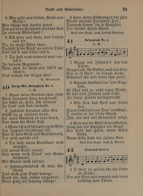 Der Neue Kleine Psalter: Zionslieder für den Gebrauch in Erbauungsstunden und Lagerversammlungen page 21