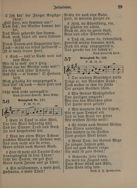 Der Neue Kleine Psalter: Zionslieder für den Gebrauch in Erbauungsstunden und Lagerversammlungen page 29