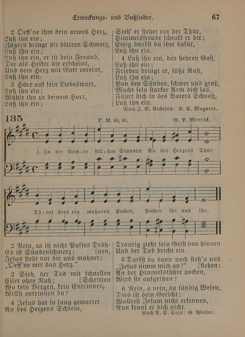 Der Neue Kleine Psalter: Zionslieder für den Gebrauch in Erbauungsstunden und Lagerversammlungen page 67