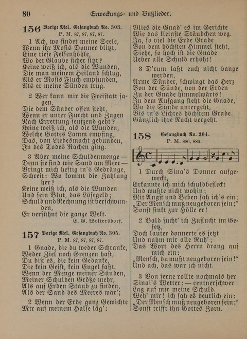 Der Neue Kleine Psalter: Zionslieder für den Gebrauch in Erbauungsstunden und Lagerversammlungen page 80