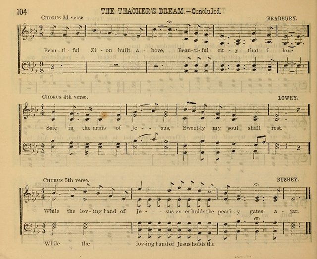 New Life No. 2: songs and tunes for Sunday schools, prayer meetings, and revival occasions page 104