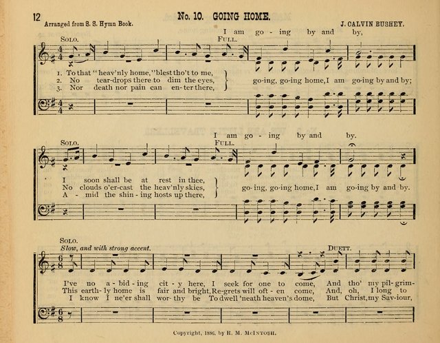 New Life No. 2: songs and tunes for Sunday schools, prayer meetings, and revival occasions page 12