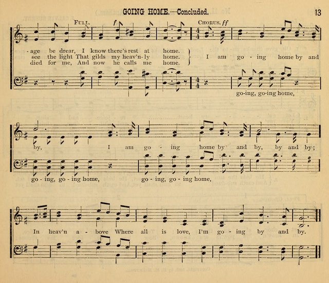 New Life No. 2: songs and tunes for Sunday schools, prayer meetings, and revival occasions page 13