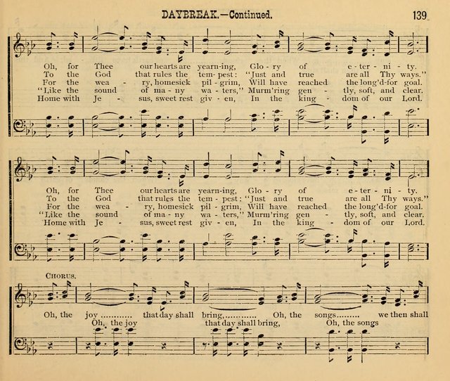 New Life No. 2: songs and tunes for Sunday schools, prayer meetings, and revival occasions page 139