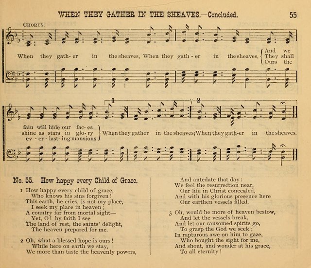 New Life No. 2: songs and tunes for Sunday schools, prayer meetings, and revival occasions page 55