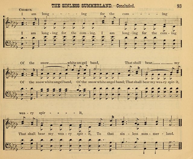 New Life No. 2: songs and tunes for Sunday schools, prayer meetings, and revival occasions page 93