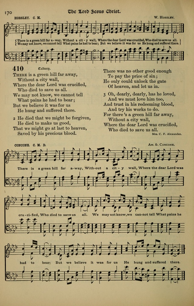 The New Laudes Domini: a selection of spiritual songs, ancient and modern for use in Baptist churches page 170