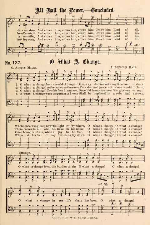 The New Life Hymnal page 107