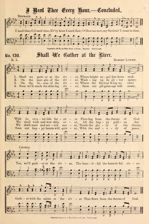 The New Life Hymnal page 109