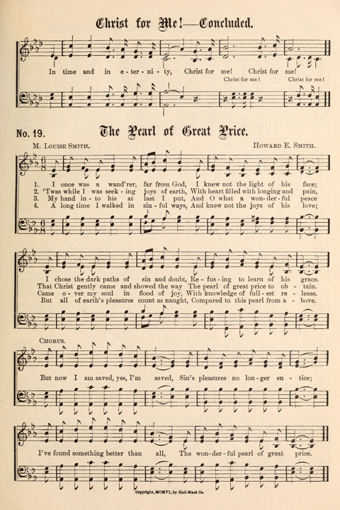 The New Life Hymnal page 19