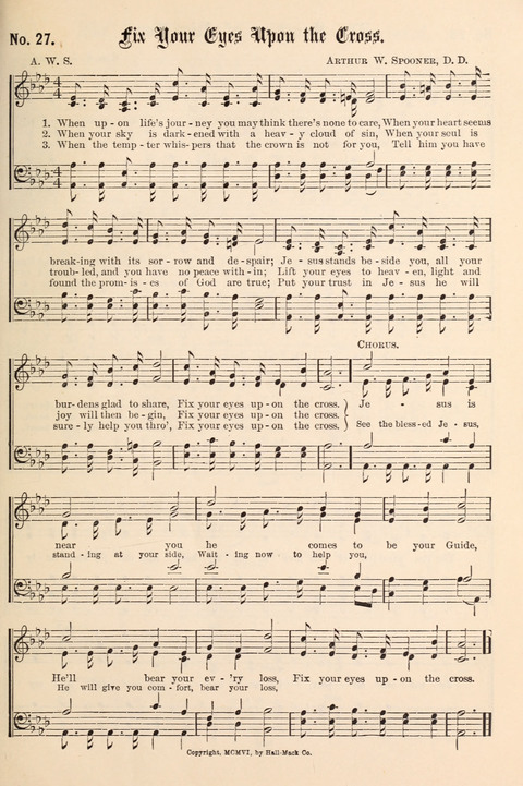 The New Life Hymnal page 27