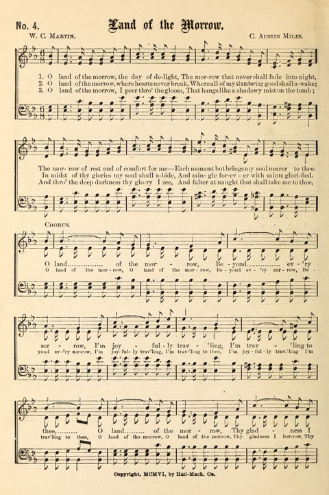 The New Life Hymnal page 4