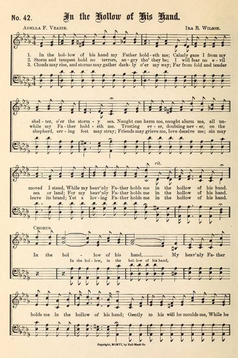 The New Life Hymnal page 42