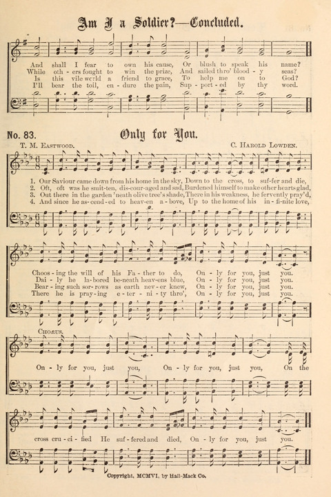 The New Life Hymnal page 77