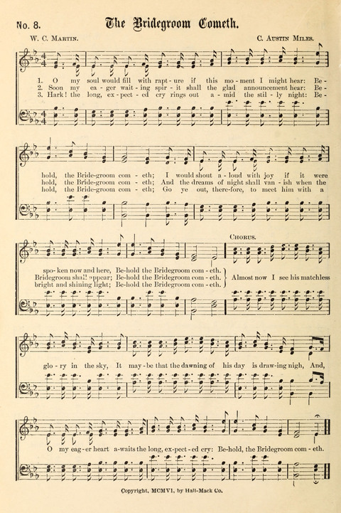 The New Life Hymnal page 8