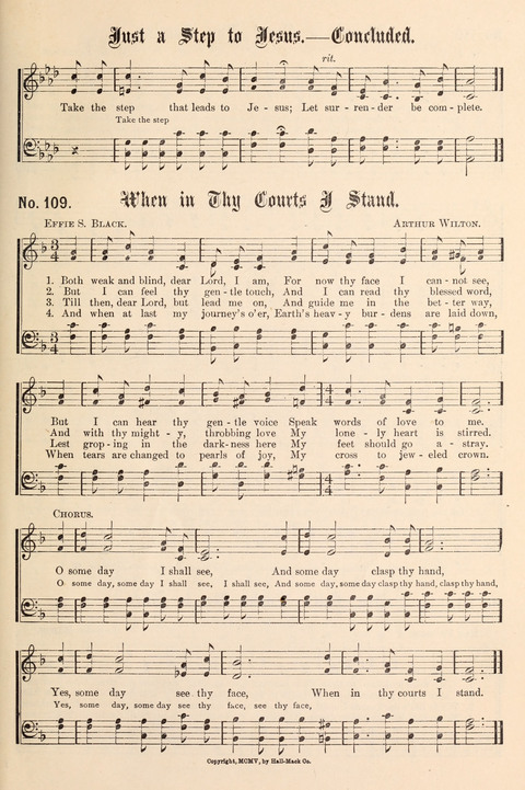 The New Life Hymnal page 95