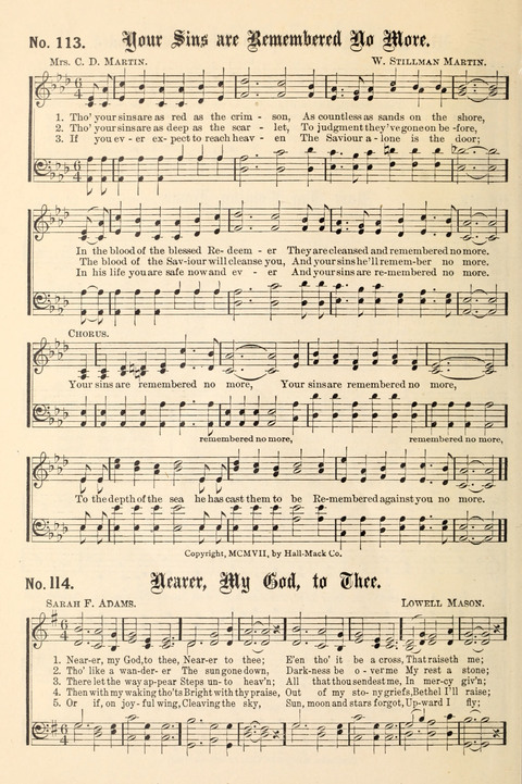 The New Life Hymnal page 98