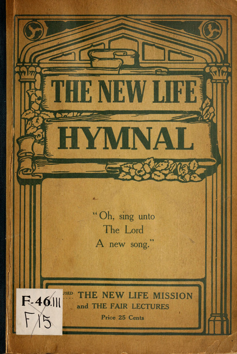 The New Life Hymnal page cover