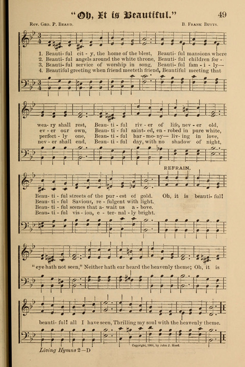 The New Living Hymns (Living Hymns No. 2) page 47