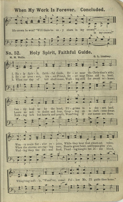 New Melodies: a Collection of Sacred Songs For All Purposes page 52