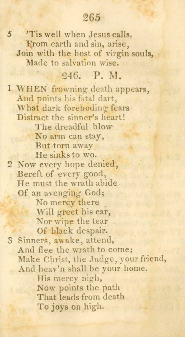 The New and Most Complete Collection of Camp, Social and Prayer Meeting Hymns and Spiritual Songs Now in Use page 272