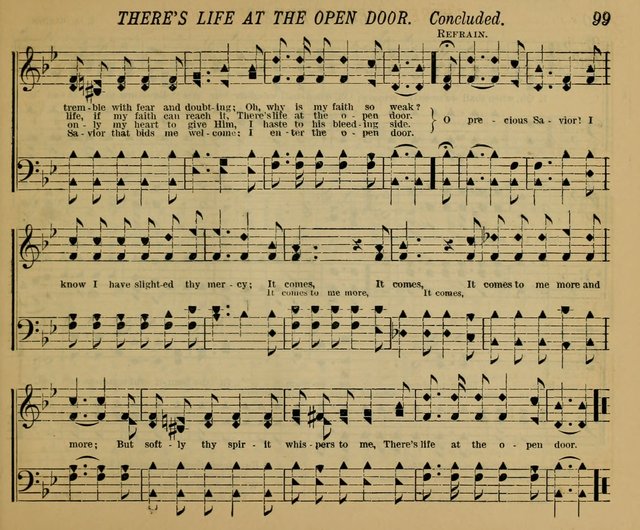 New Melodies of Praise: a collection of new tunes and hymns, for the Sabbath School and praise meeting page 104