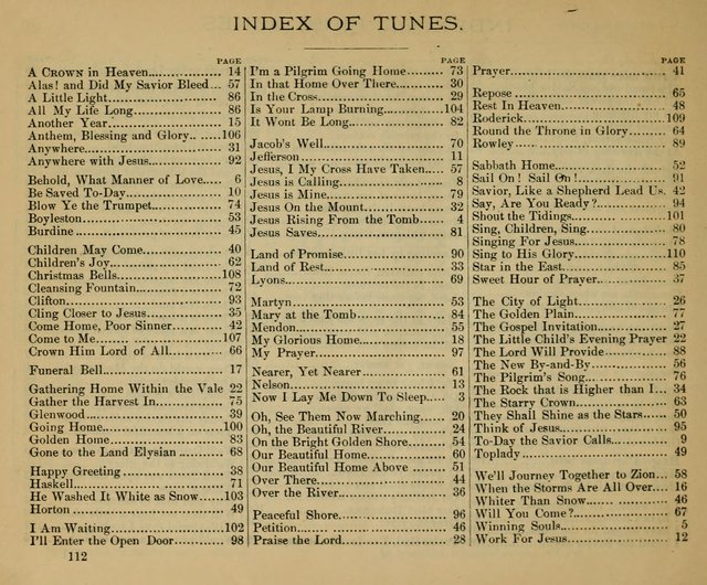 New Melodies of Praise: a collection of new tunes and hymns, for the Sabbath School and praise meeting page 117