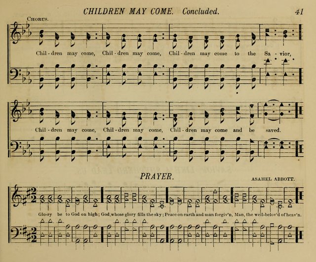 New Melodies of Praise: a collection of new tunes and hymns, for the Sabbath School and praise meeting page 46