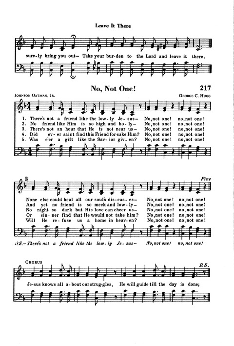 The New National Baptist Hymnal page 203