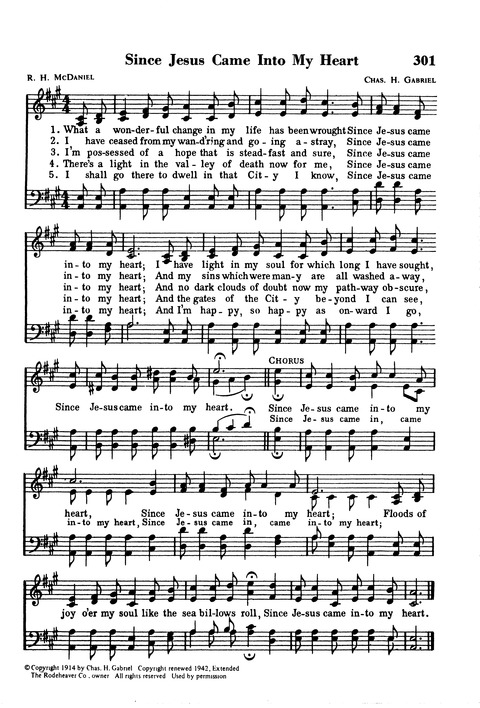 The New National Baptist Hymnal page 289