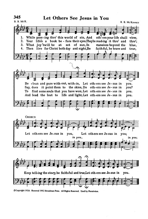 The New National Baptist Hymnal page 338