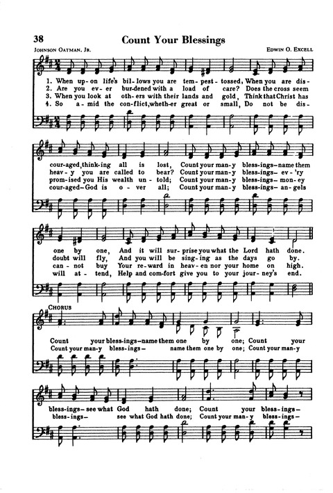 The New National Baptist Hymnal page 34