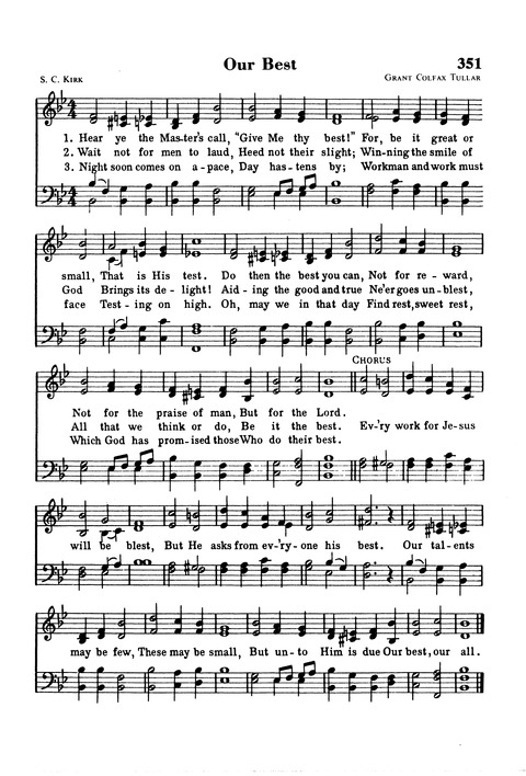 The New National Baptist Hymnal page 345